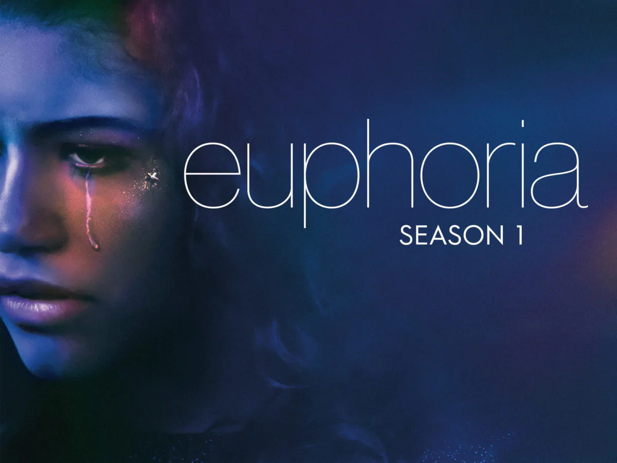 Горизонтальный постер первого сезона сериала Ейфория